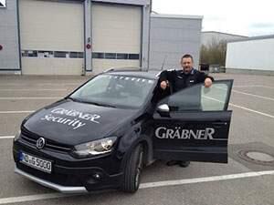 Gräbner Security GmbH – Mobiler Revierdienst und Sicherheitsstreife mit Firmenfahrzeug